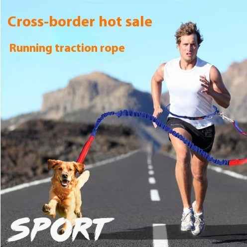 Fast Selling Dog Fitness Belt - Nylon Reflex Traction Rope for Running and Sports