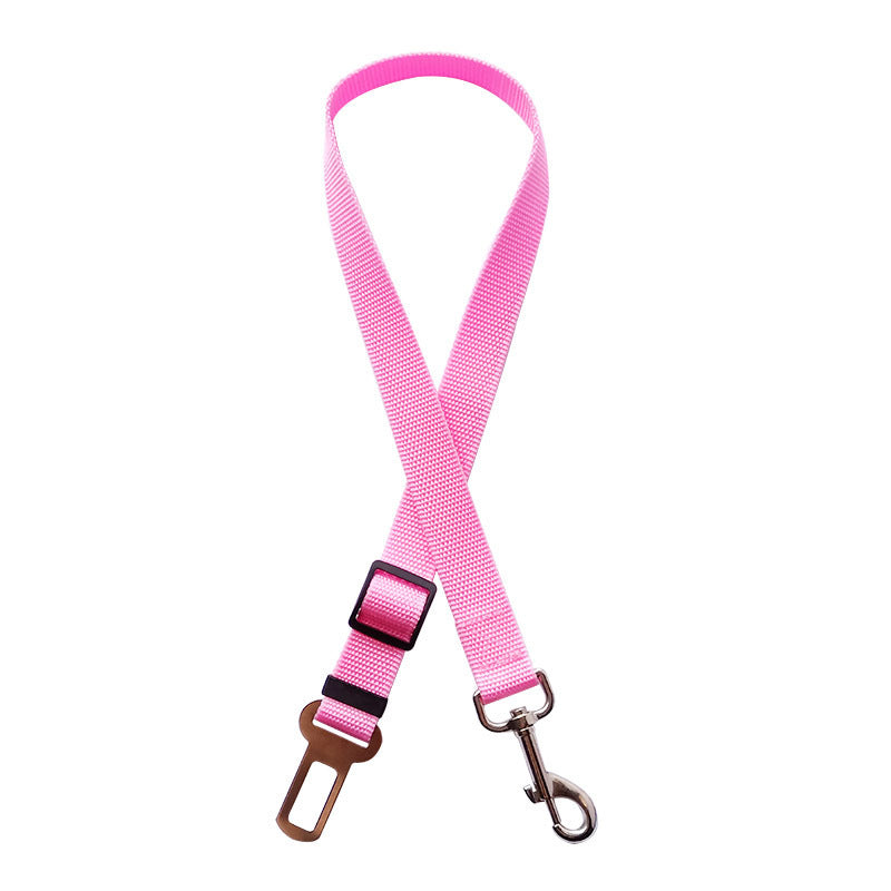 Adjustable Pet Car Seat Belt for Dogs and Cats - Safe Vehicle Harness Lead Clip and Traction Collar Accessory - Johns Pet Store