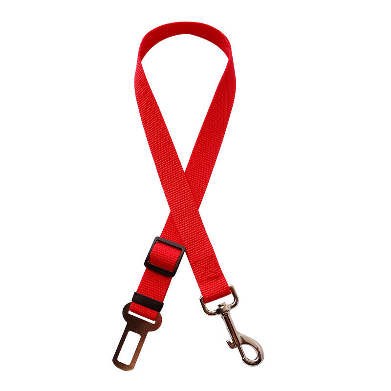 Adjustable Pet Car Seat Belt for Dogs and Cats - Safe Vehicle Harness Lead Clip and Traction Collar Accessory - Johns Pet Store