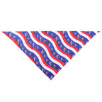Pet Drool Scarf American Flag - Stylish & Functional Accessory for Your Furry Friend - Johns Pet Store