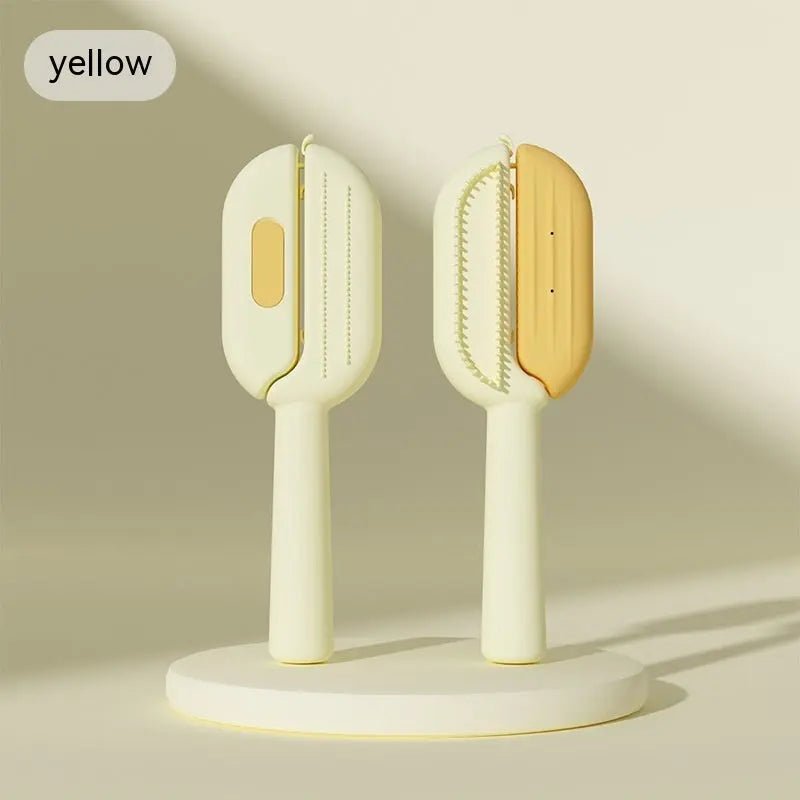 3 In 1 Self Cleaning Massage Combs For Cats - Wetting, Detangling And Hydration Grooming Tool - Johns Pet Store