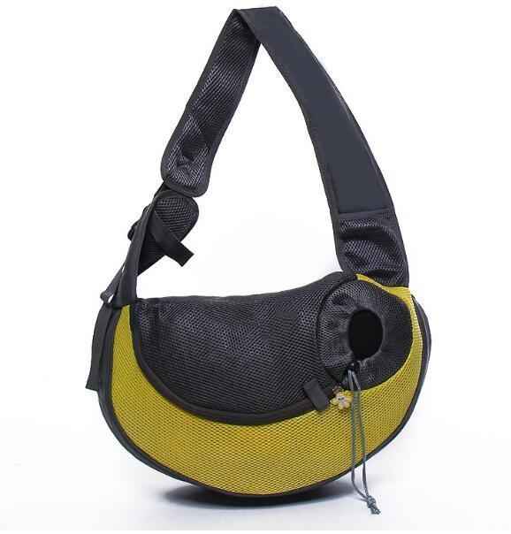 Outdoor Pet Carrier Bag - 1pc Travel Mesh Oxford Pet Puppy Handbag Pouch Sling Comfort Tote Shoulder Bag - Johns Pet Store