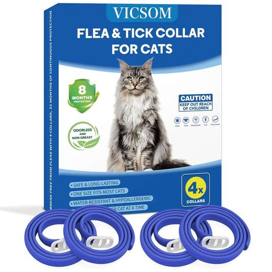 4 Pack Flea Collar for Cats