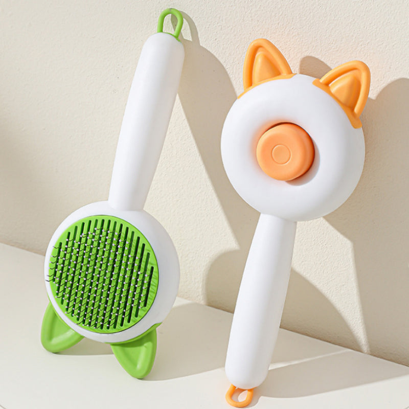 Self Cleaning Pet Brush for Dogs and Cats - Dematting Comb and Grooming Tool for Pets - Johns Pet Store