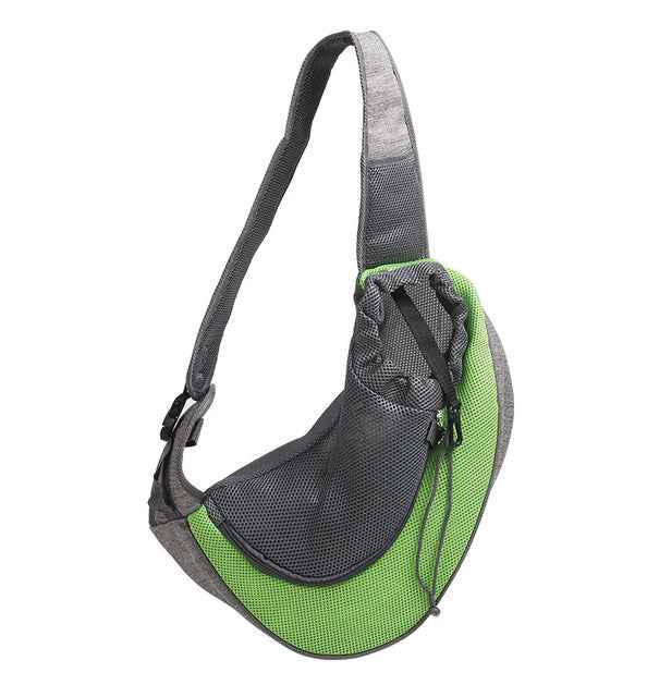 Outdoor Pet Carrier Bag - 1pc Travel Mesh Oxford Pet Puppy Handbag Pouch Sling Comfort Tote Shoulder Bag - Johns Pet Store