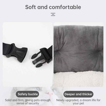 Foldable Pet Car Seat Hammock for Safe Pet Travel - Ideal Carrier for Dogs and Cats - Johns Pet Store