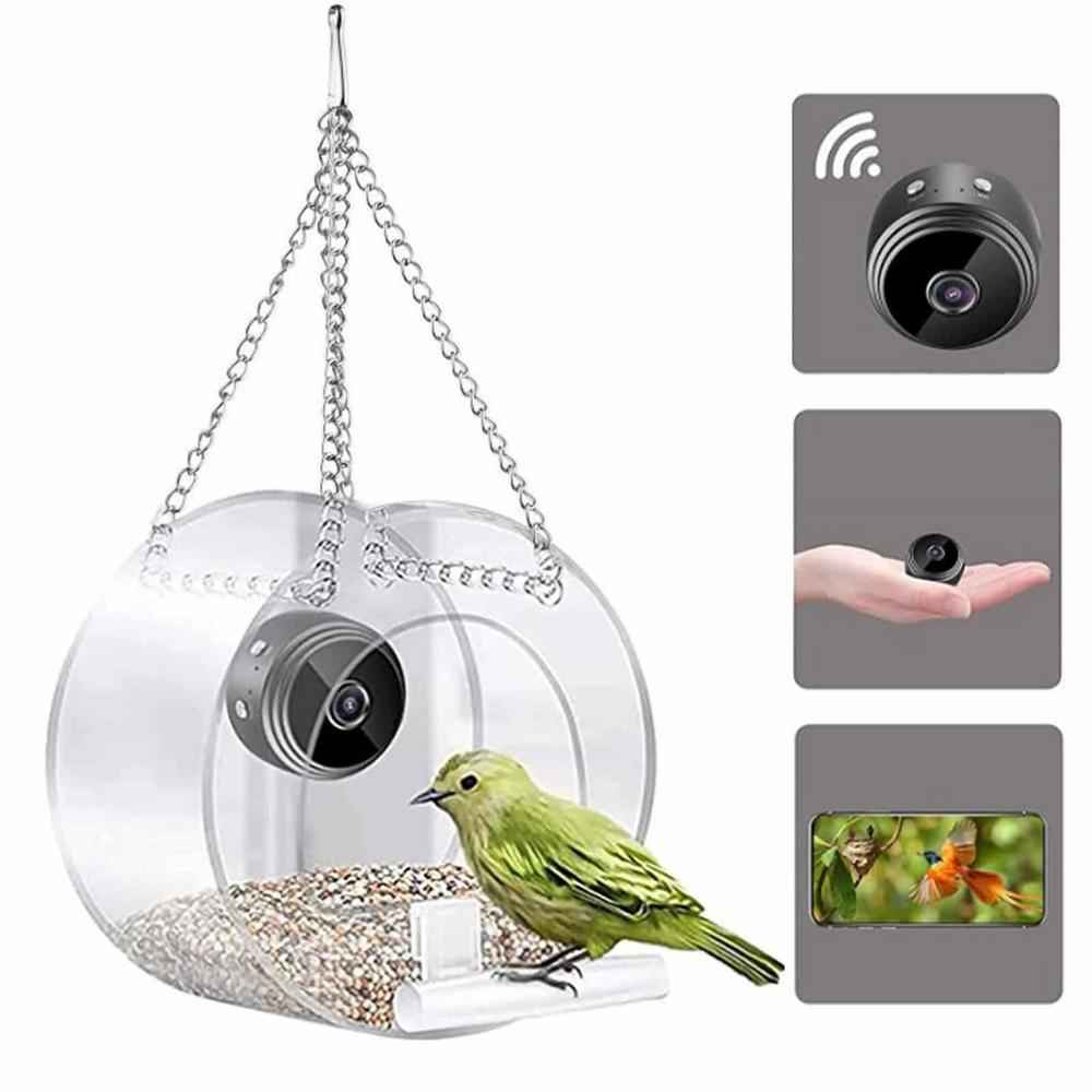 Outdoor Bird Feeder Camera for Real-Time Monitoring and HD WiFi Visibility - Johns Pet Store