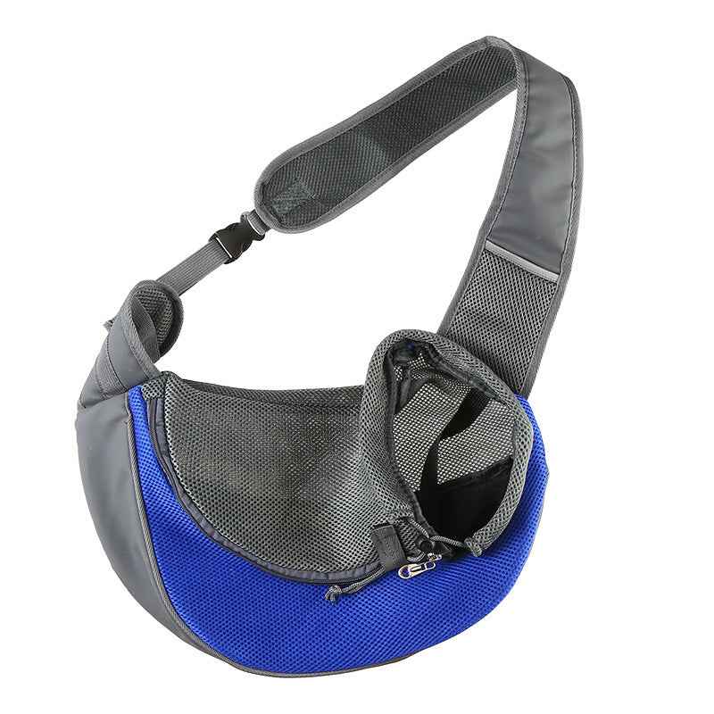 Outdoor Pet Carrier Bag - 1pc Travel Mesh Oxford Pet Puppy Handbag Pouch Sling Comfort Tote Shoulder Bag - Johns Pet Store