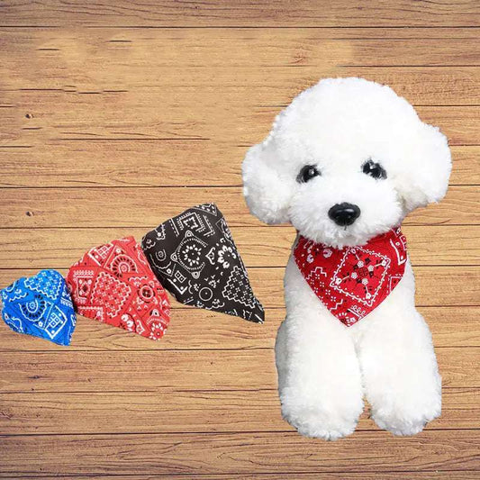 Adjustable Neck Scarf Bandana for Pets
