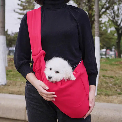 Breathable Mesh Shoulder Bag for Pets