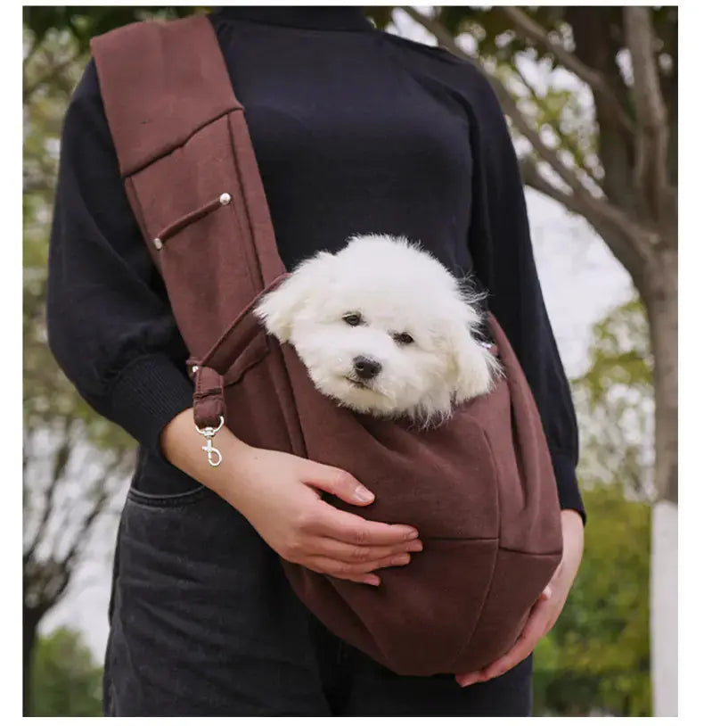 Breathable Mesh Shoulder Bag for Pets