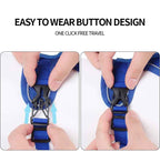 Reflective Dog Harness - Comfortable Breathable Vest-Style Leash for Pets - Johns Pet Store