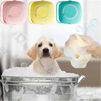 Pet Grooming Brush - Soft Silicone Comb for Dogs and Cats, Spa Massage Brush for Hair Removal and Shampoo - Johns Pet Store