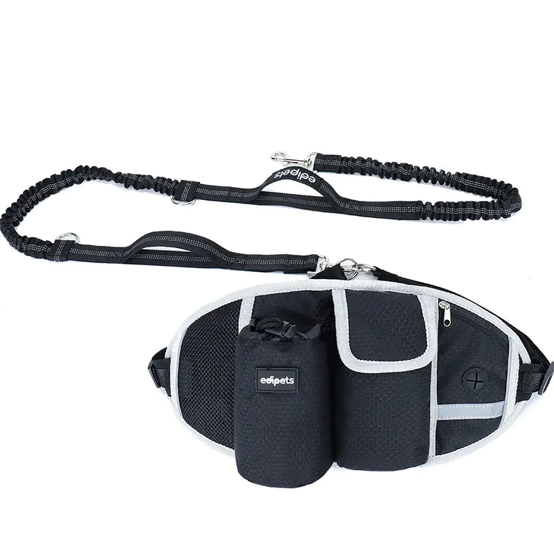 Hands-Free Dog Training Leash with Waist Bag Storage