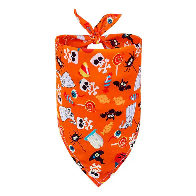 Halloween Dog Bandanas for Pets Accessories