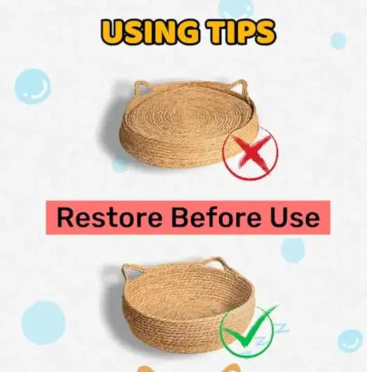 Handmade Pet House comfort basket