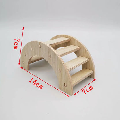 Hamster Wooden Villa Nest - A Cozy Retreat for Your Furry Friends