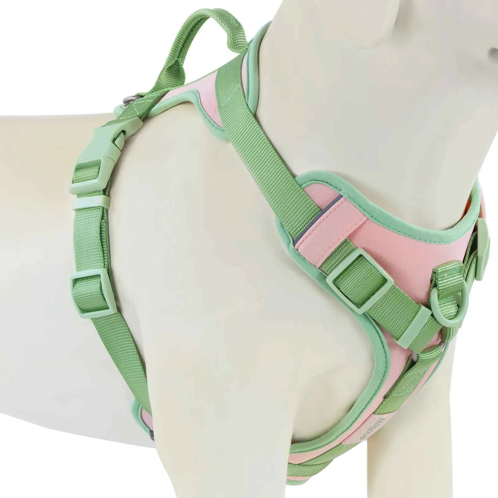 Luxury Dog Harness No Pull - Adjustable Chest Strap for Large and Small Dogs with Customization Options