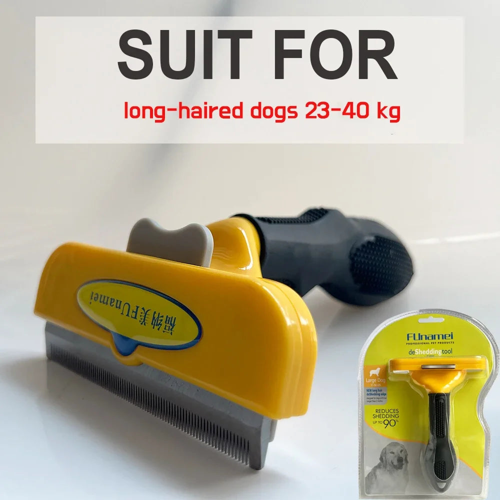Pet Grooming Brush for Dogs & Cats
