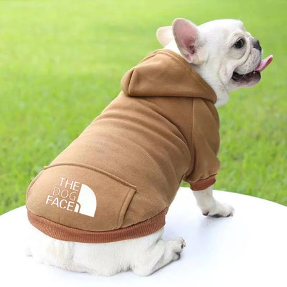 Winter Dog Hoodies Sweatshirt Jacket Warm Fashion Pet Coat Chihuahuas Bulldog Costume Puppy Pet Autumn