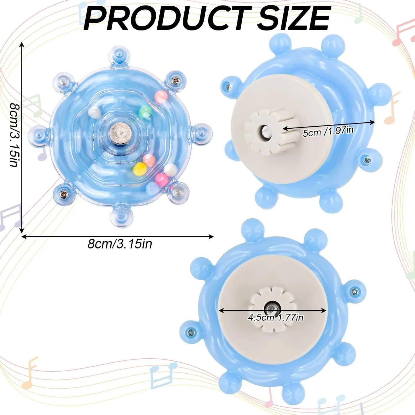 Interactive Rotating Parrot Toy