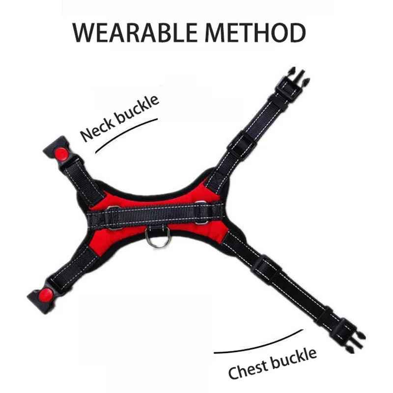 Adjustable Breathable Dog Harness Vest