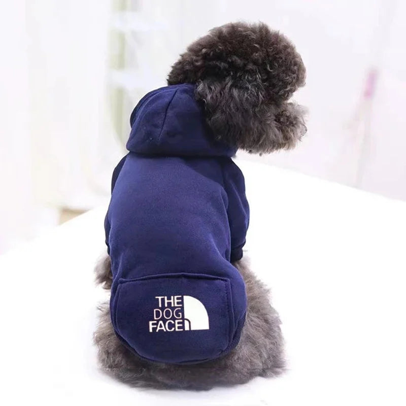 Winter Dog Hoodies Sweatshirt Jacket Warm Fashion Pet Coat Chihuahuas Bulldog Costume Puppy Pet Autumn