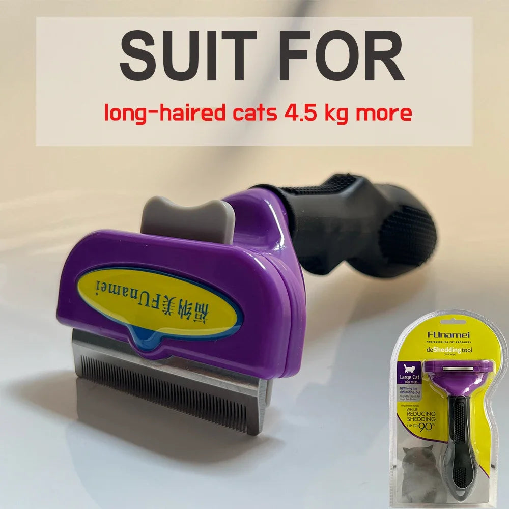Pet Grooming Brush for Dogs & Cats