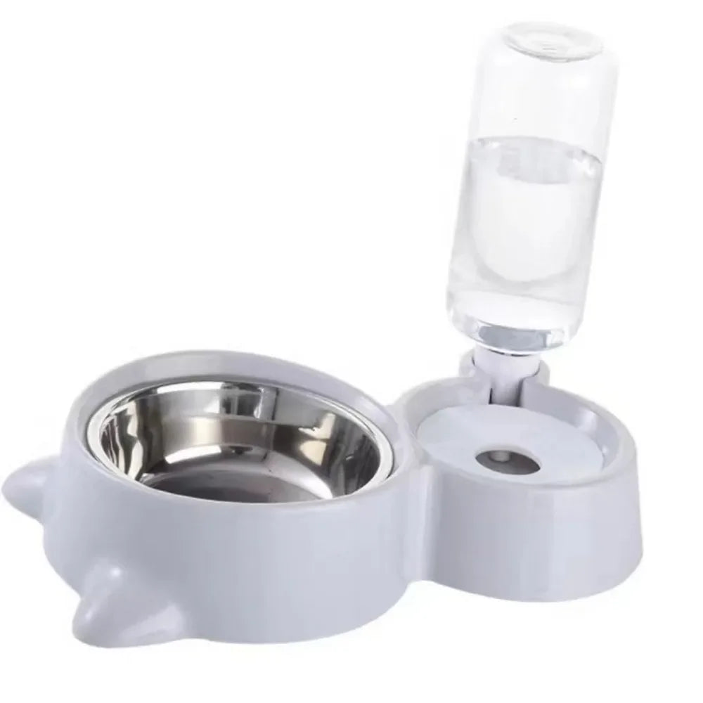 Pet Water Dispenser for Cats and Dogs  Automatic Water Storage Pet Food Bowl Food Container with Waterer Pet Supplies