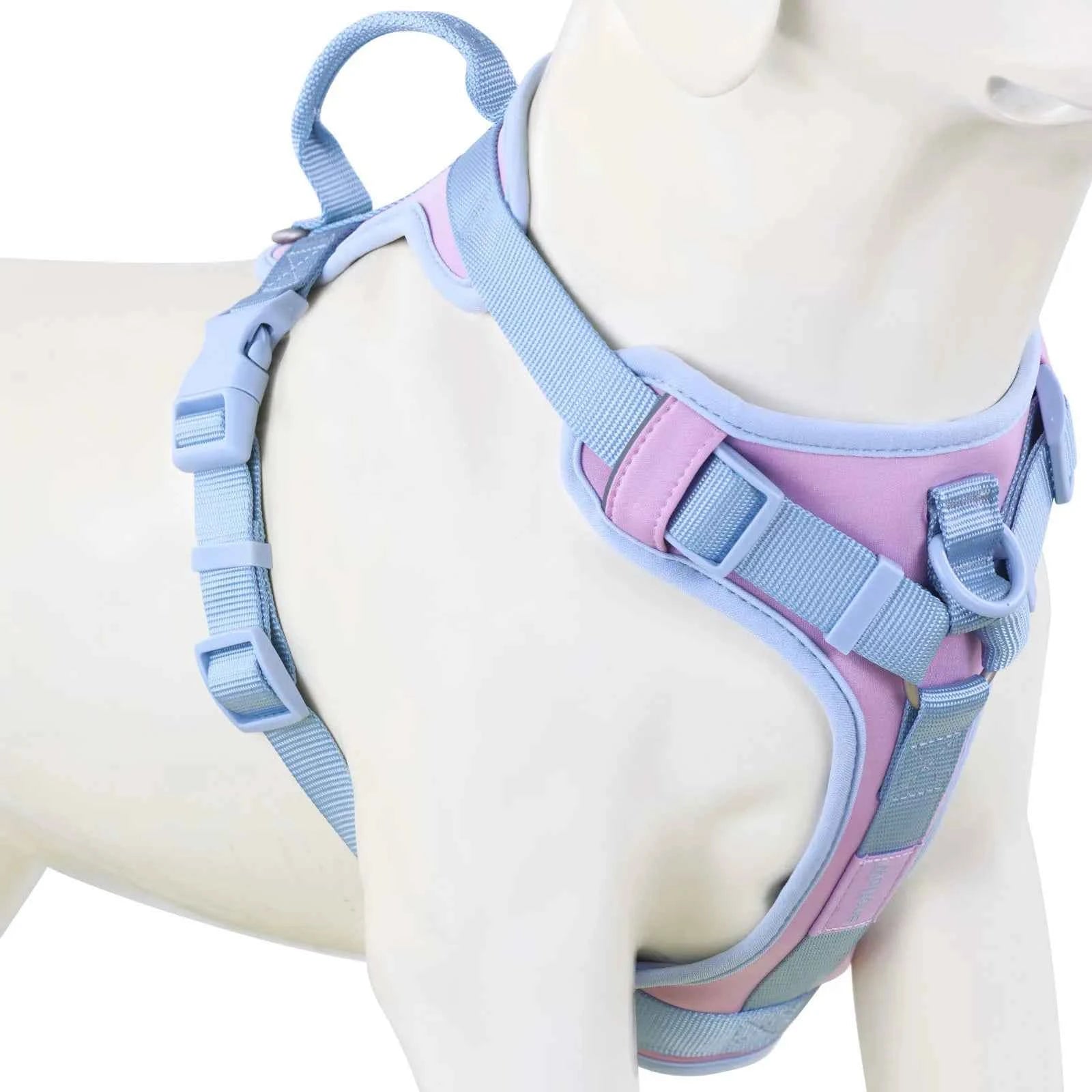 Luxury Dog Harness No Pull - Adjustable Chest Strap for Large and Small Dogs with Customization Options