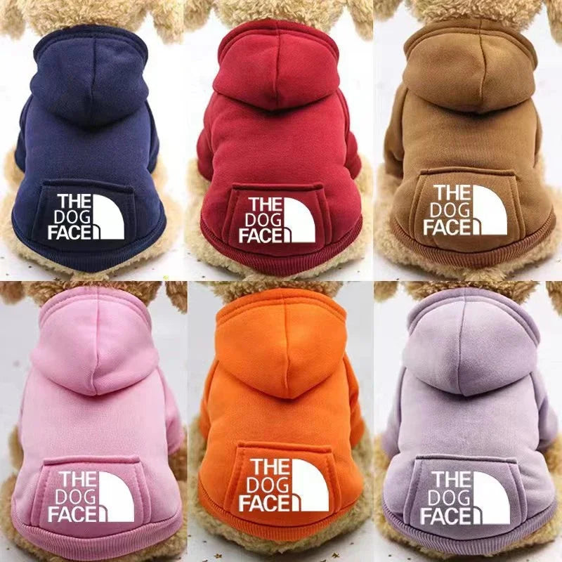Pet Hoodies Sweatshirt Jacket Warm Fashion Pet Coat Chihuahuas Bulldog Costume Puppy Pet Autumn