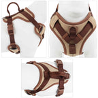 Luxury Dog Harness No Pull - Adjustable Chest Strap for Large and Small Dogs with Customization Options
