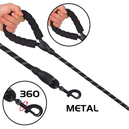 Strong Dog Leash with Soft Handle – The Ultimate Comfort and Control for Small to Large Dogs