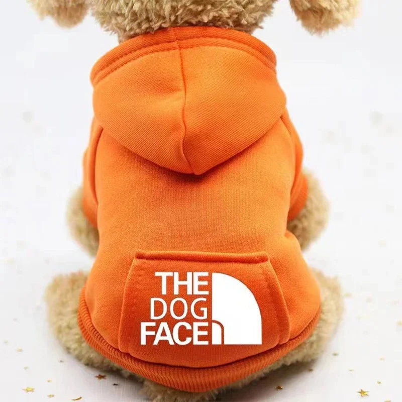 Winter Dog Hoodies Sweatshirt Jacket Warm Fashion Pet Coat Chihuahuas Bulldog Costume Puppy Pet Autumn