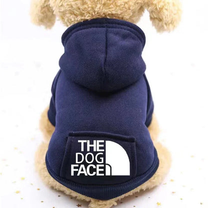 Winter Dog Hoodies Sweatshirt Jacket Warm Fashion Pet Coat Chihuahuas Bulldog Costume Puppy Pet Autumn