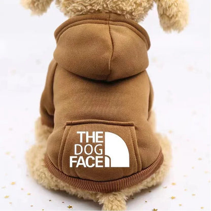Winter Dog Hoodies Sweatshirt Jacket Warm Fashion Pet Coat Chihuahuas Bulldog Costume Puppy Pet Autumn
