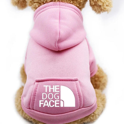 Winter Dog Hoodies Sweatshirt Jacket Warm Fashion Pet Coat Chihuahuas Bulldog Costume Puppy Pet Autumn