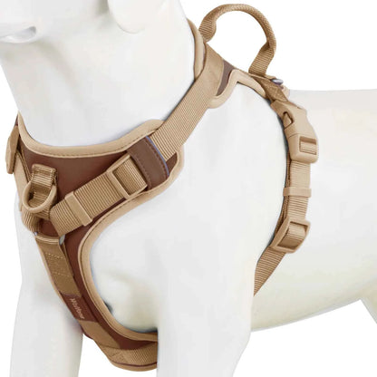 Luxury Dog Harness No Pull - Adjustable Chest Strap for Large and Small Dogs with Customization Options