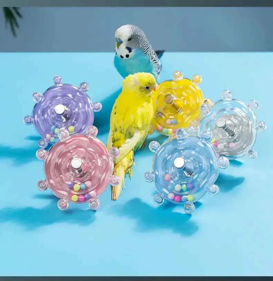 Interactive Rotating Parrot Toy
