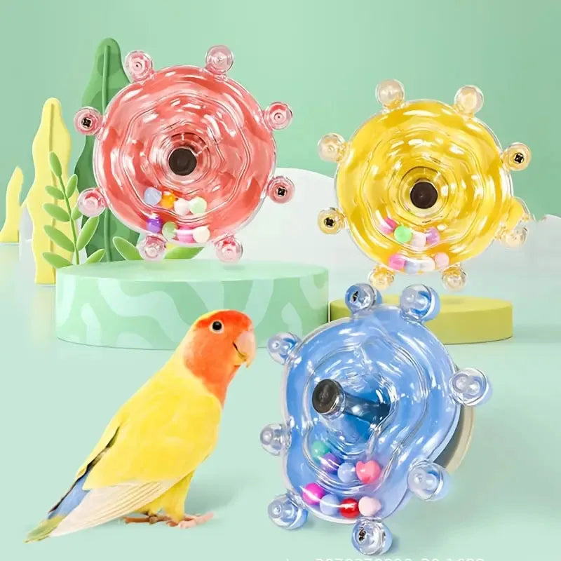 Interactive Rotating Parrot Toy