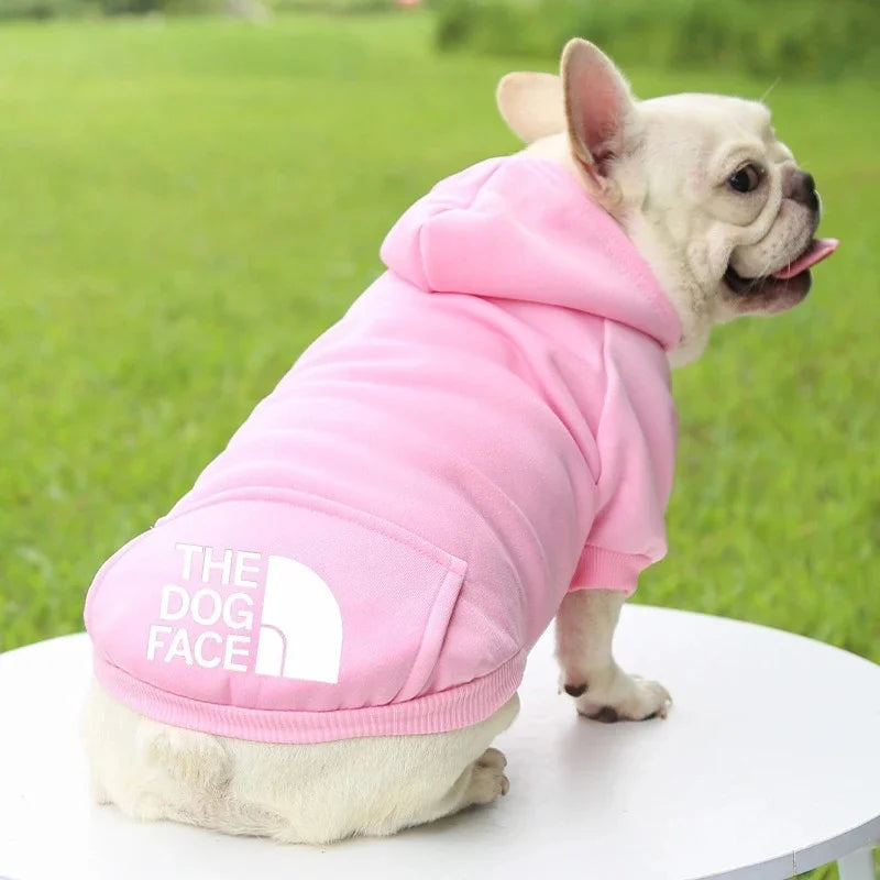 Winter Dog Hoodies Sweatshirt Jacket Warm Fashion Pet Coat Chihuahuas Bulldog Costume Puppy Pet Autumn