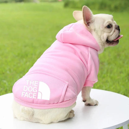 Winter Dog Hoodies Sweatshirt Jacket Warm Fashion Pet Coat Chihuahuas Bulldog Costume Puppy Pet Autumn