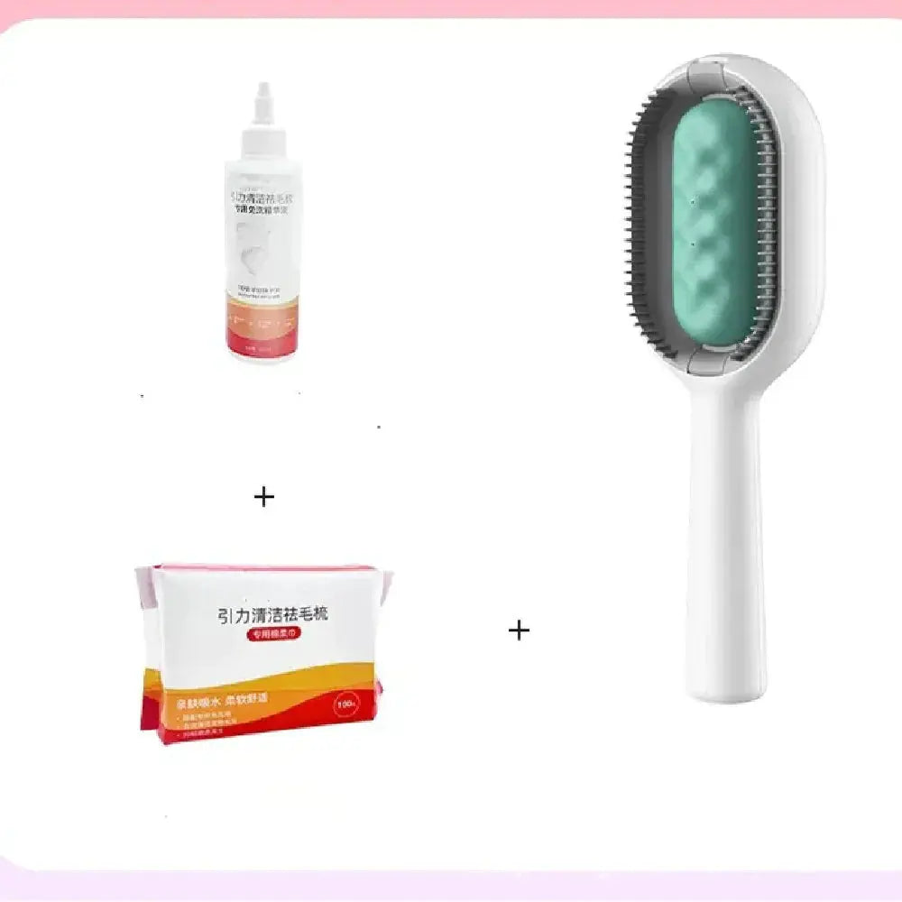 Water-Injecting Hair Removal Comb