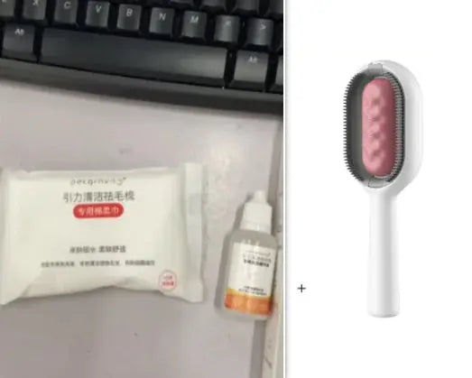 Water-Injecting Hair Removal Comb