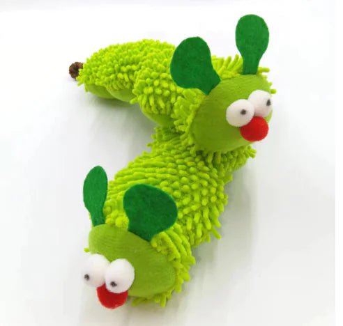 Anti Stress Cat/Dog Plush Caterpillar Toy For Calm Playful Family Pets. - Johns Pet Store