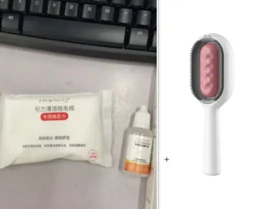 AquaPet Water Injecting Hair Removal Comb - Gentle Deshedding With Water For All Coat Types - Johns Pet Store