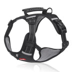 Nylon Dog Harness No Pull Breathable Reflective Vest for Small and Large Dogs - Ideal for Outdoor Running and Training - Johns Pet Store