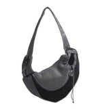 Outdoor Pet Carrier Bag - 1pc Travel Mesh Oxford Pet Puppy Handbag Pouch Sling Comfort Tote Shoulder Bag - Johns Pet Store