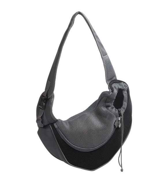 Outdoor Pet Carrier Bag - 1pc Travel Mesh Oxford Pet Puppy Handbag Pouch Sling Comfort Tote Shoulder Bag - Johns Pet Store