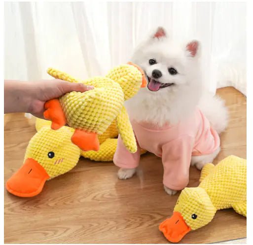 Calming Serenity Duck Plush Toy for Pets and Comfort - Johns Pet Store